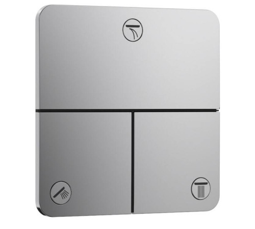 Вентиль переключающий дивертор Hansgrohe ShowerSelect Comfort Q на 3 потребителя хром 15587000