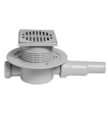 Трап McAlpine MRFG3-PB 115x115 мм выпуск 50/40 мм сухой затвор MRFG3-PB