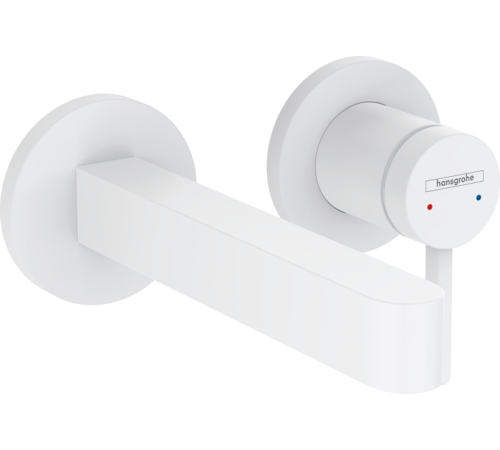 Смеситель для раковины hansgrohe Finoris 165 мм настенный на 2 отверстия внешняя часть 76051700