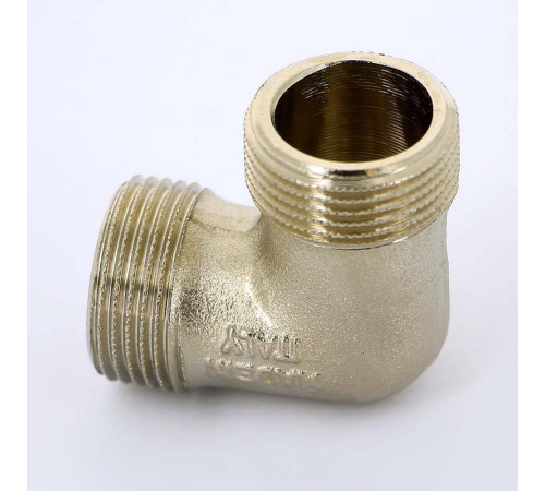 Угольник резьбовой Uni-Fitt 3/4 Н-Н никелированный 613N3300