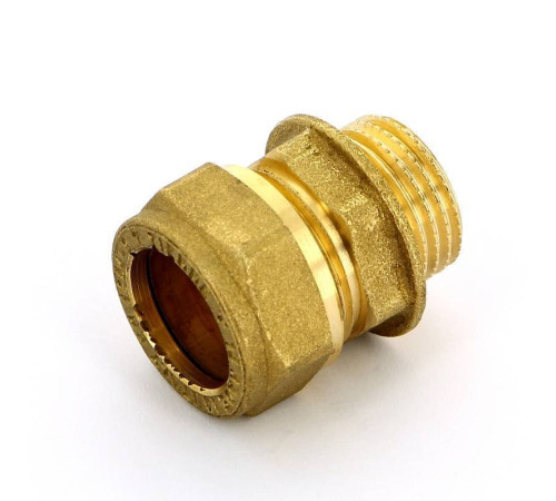 Муфта компрессионная Tiemme 1100 18х3/4 наружная резьба 1100011