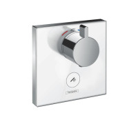 Термостат hansgrohe ShowerSelect Glass Highflow с выводом для душа внешняя часть 15735400
