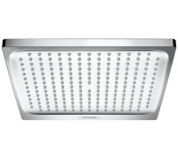 HG 26 726 000 Crometta E Верхний душ 240х240 мм, 1 режим Rain, пластик, ½ 18 л/мин 26726000