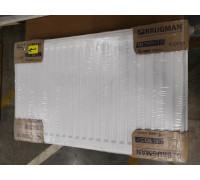 Радиатор стальной панельный Brugman Profil-V FEV 21 500x800 мм нижнее подключение RAL 9016 FEV210500801UBY/001