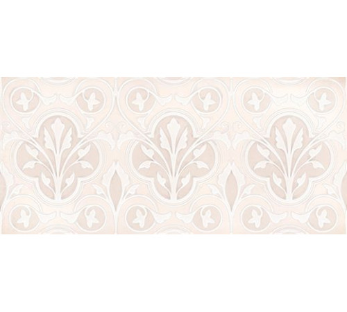 Декоративная вставка Cersanit Pudra узор бежевый 20x44 см PD2G011DT