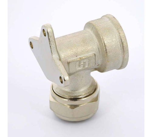 Водорозетка обжимная Uni-Fitt 20x1/2 никелированная 670N7200