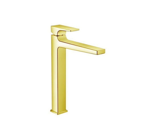 Смеситель для раковины Hansgrohe Metropol 260 с донным клапаном золото 32512990