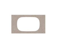 Столешница Kerama Marazzi Magica Риккарди 90 см для встраиваемых раковин без отверстия бежевый матовый MA.2.0.SG540620R\90