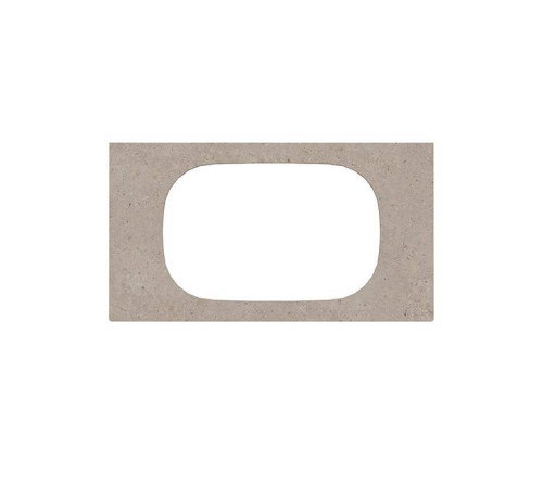 Столешница Kerama Marazzi Magica Риккарди 90 см для встраиваемых раковин без отверстия бежевый матовый MA.2.0.SG540620R\90