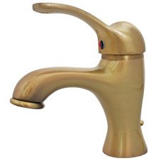 Смеситель для раковины M&Z Delizia со сливным гарнитуром бронза DLZ00221