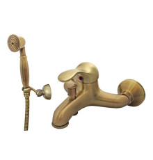 Смеситель для ванны M&Z Delizia с душевым набором бронза DLZ00514