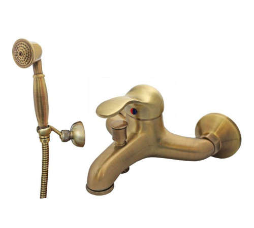 Смеситель для ванны M&Z Delizia с душевым набором бронза DLZ00514