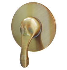 Смеситель встраиваемый для 1 потребителя Mazzari Delizia комплект бронза DLZ02712