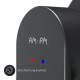 Смеситель для душа встраиваемый AM.PM X-Joy черный матовый F85A65022