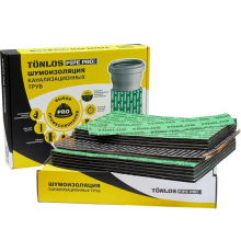 Комплект для шумоизоляции канализационных труб, TONLOS, Home, Pipe Pro