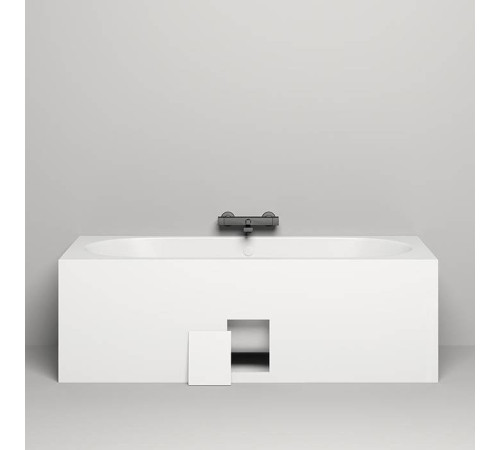 Ванна встраиваемая Salini Ornella Axis 180 180 х 80 х 60 см S-Stone белый матовый 103421M/23101H