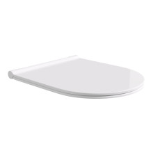 Сиденье с крышкой для унитаза Ceramica Alice FORM/UNICA тонкое с микролифтом белый глянцевый MC2201ES