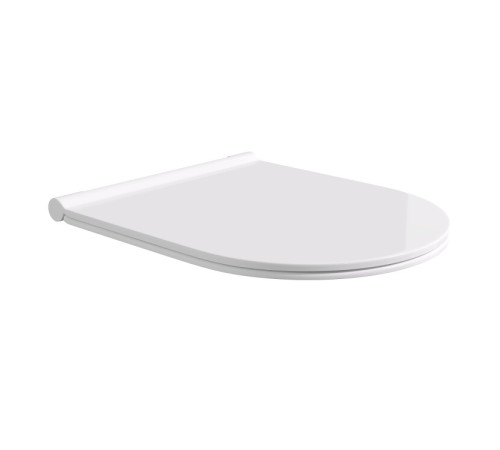 Сиденье с крышкой для унитаза Ceramica Alice FORM/UNICA тонкое с микролифтом белый глянцевый MC2201ES