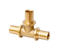 Тройник равносторонний Stout Premium 25 мм латунь SF44006