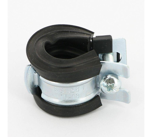 Хомут для труб Walraven BIS KSB1 M8 3/8 15-18 мм с уплотнителем EPDM 3363018