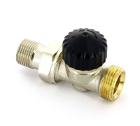 Вентиль термостатический Uni-Fitt прямой HH 1/2 x 3/4 EK никелированный 162V2300