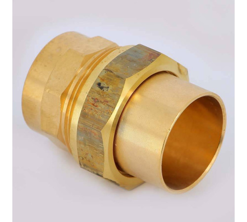 Разъемное соединение Viega 94340 пайка-пайка с коническим уплотнением 42 мм 125899