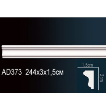 Молдинг Perfect AD373 полиуретановый 25х13х2440 мм AD373