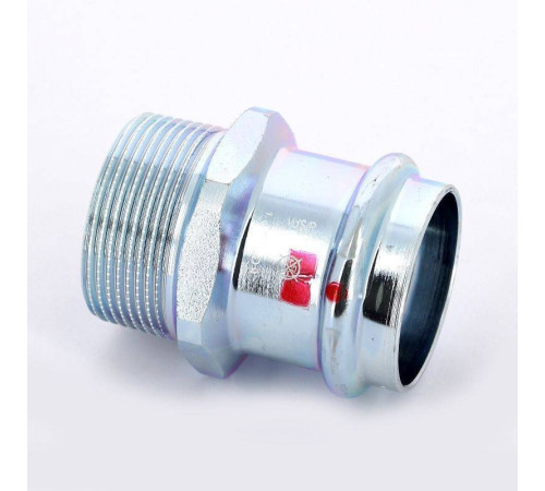 Муфта переходная пресс-Н Viega Prestabo оцинкованная сталь 42х1 1/2 559069