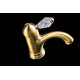 Смеситель для раковины Boheme Crystal одноручковый матовая бронза 301-CRST