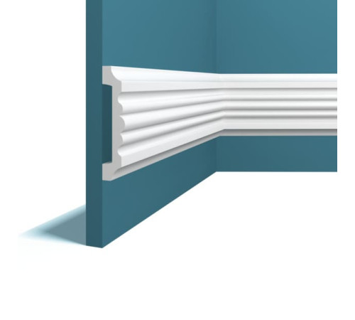 Молдинг Perfect Plus P61 из ударопрочного полимера 100х50х2000 мм 1591