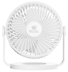 Вентилятор настольный ROYAL CLIMA RSF-0401M-WT аккумуляторный RSF-0401M-WT