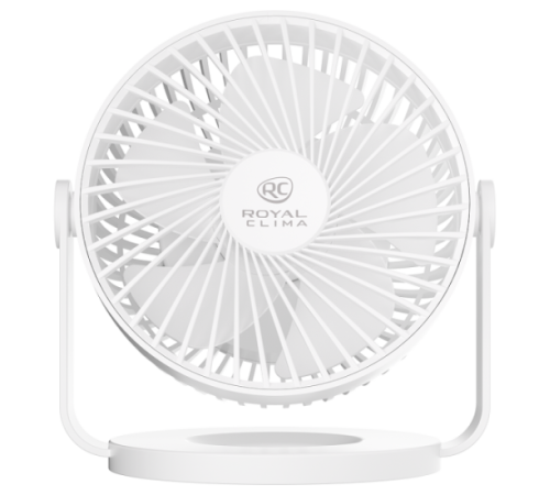 Вентилятор настольный ROYAL CLIMA RSF-0401M-WT аккумуляторный RSF-0401M-WT