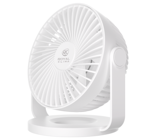 Вентилятор настольный ROYAL CLIMA RSF-0401M-WT аккумуляторный RSF-0401M-WT