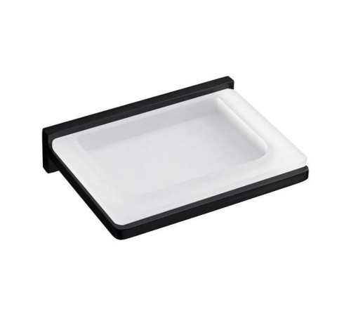 Мыльница подвесная Colombo Design Look черный матовый матовое стекло B1601.NM-VAN