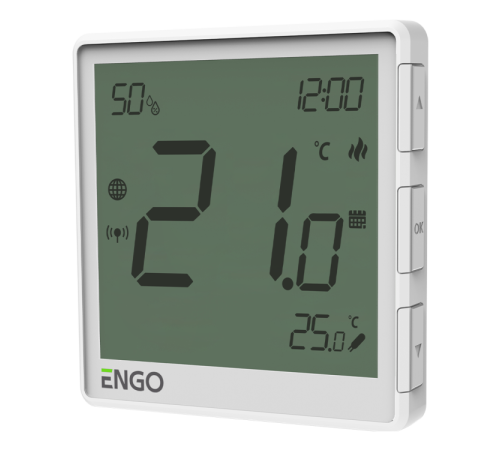 Терморегулятор ENGO Eone Zigbee 230В белый EONE230W