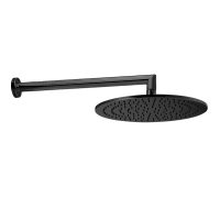Верхний душ CISAL Shower D 300 мм с настенным держателем 400 мм черный DS01362040
