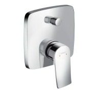 Смеситель для душа Hansgrohe Metris на 2 потребителя внешняя часть 31454000