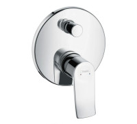 Смеситель для ванны Hansgrohe Metris на 2 потребителя внешняя часть 31493000