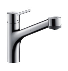 Смеситель для кухни Hansgrohe Talis M52 170 с выдвижным изливом 2 режима 32841000