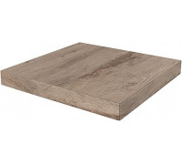 Ступень угловая клееная левая Kerama Marazzi Про Вуд беж темный 33х33 см DL501500R\GCS
