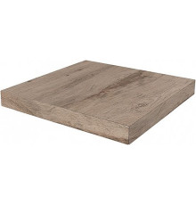 Ступень угловая клееная левая Kerama Marazzi Про Вуд беж темный 33х33 см DL501500R\GCS
