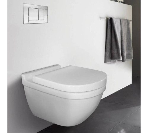 Комплект унитаз подвесной Duravit Starck 3 Rimless WonderGliss и сиденье с микролифтом 45270900A11