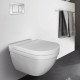 Комплект унитаз подвесной Duravit Starck 3 Rimless WonderGliss и сиденье с микролифтом 45270900A11