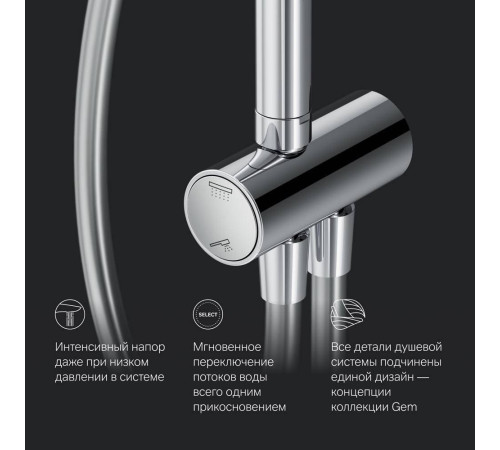 Душевая система AM.PM Like ShowerSpot F0790000