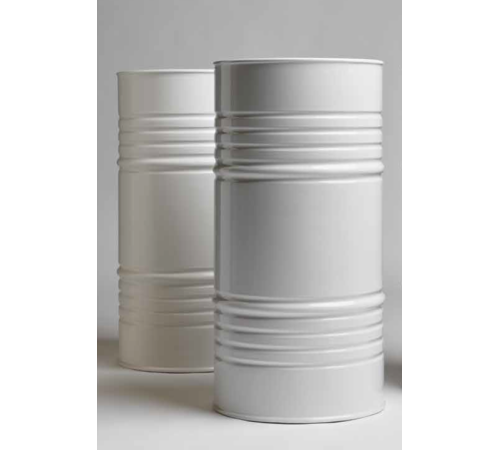 Раковина напольная Kerasan Artwork Barrel 45x90 см слив в пол с сифоном без отверстия белый 4742K01