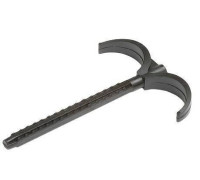 Дюбель-крюк двойной REHAU RAUTITAN DN 10-32 чёрный 12573881002