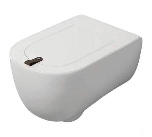 Унитаз подвесной Artceram THE ONE безободковый 52х35 см белый THV001 01 00