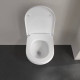 Унитаз подвесной Villeroy & Boch Subway 3.0 безободковый TwistFlush с сиденьем SoftClosing 4670TS01