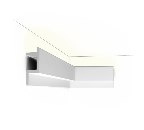 Карниз для скрытого освещения Orac Decor C383 L3 Linear Led Lighting