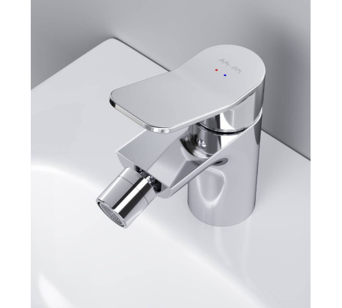 Смеситель для биде AM.PM X-Joy с донным клапаном F85A83100